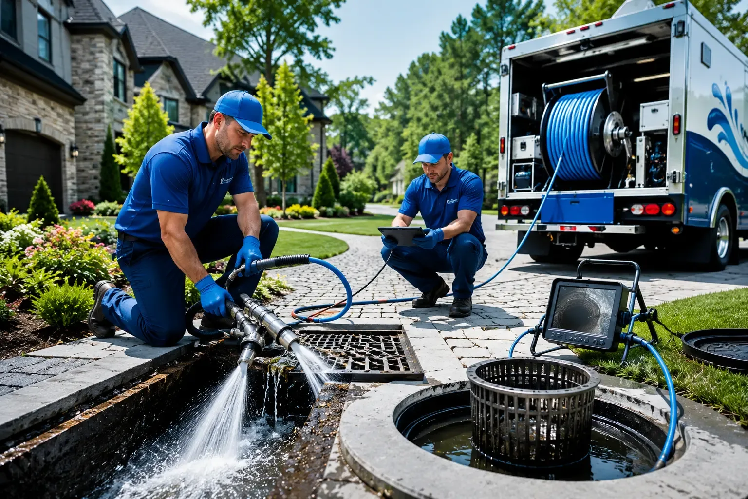 Local outdoor drain cleaning professionals in Rosemont, WV
